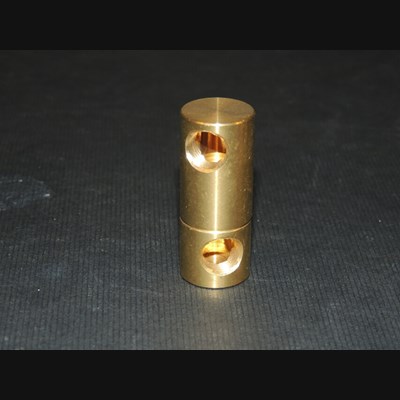 Snodo in ottone Ø mm.19 cilindrico 360° (M210)