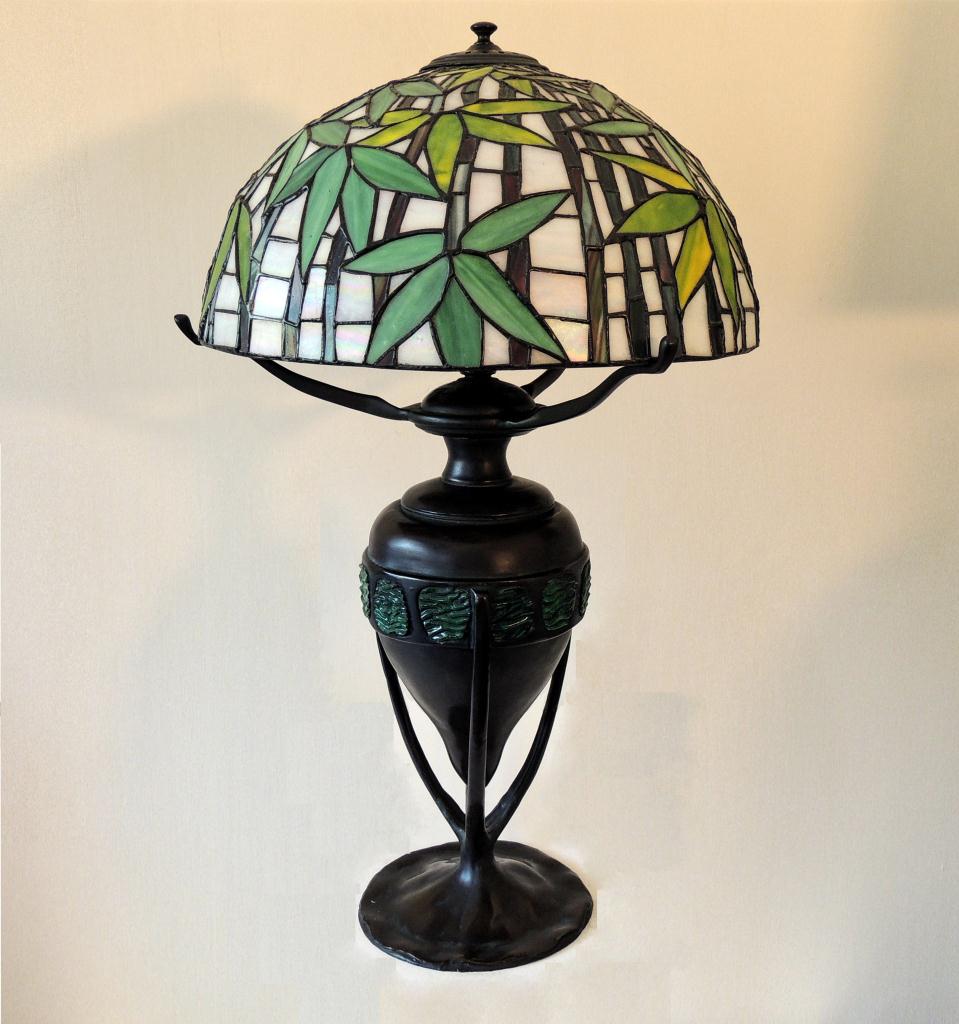 Lampada Tiffany Bambù