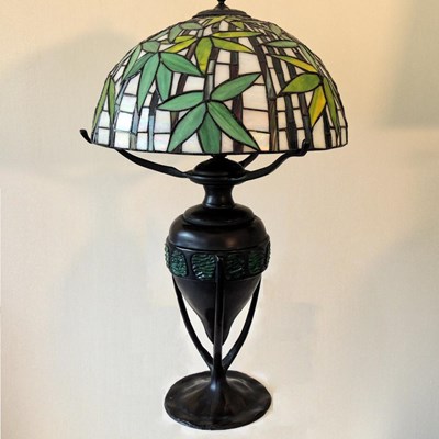 Lampada Tiffany Bambù