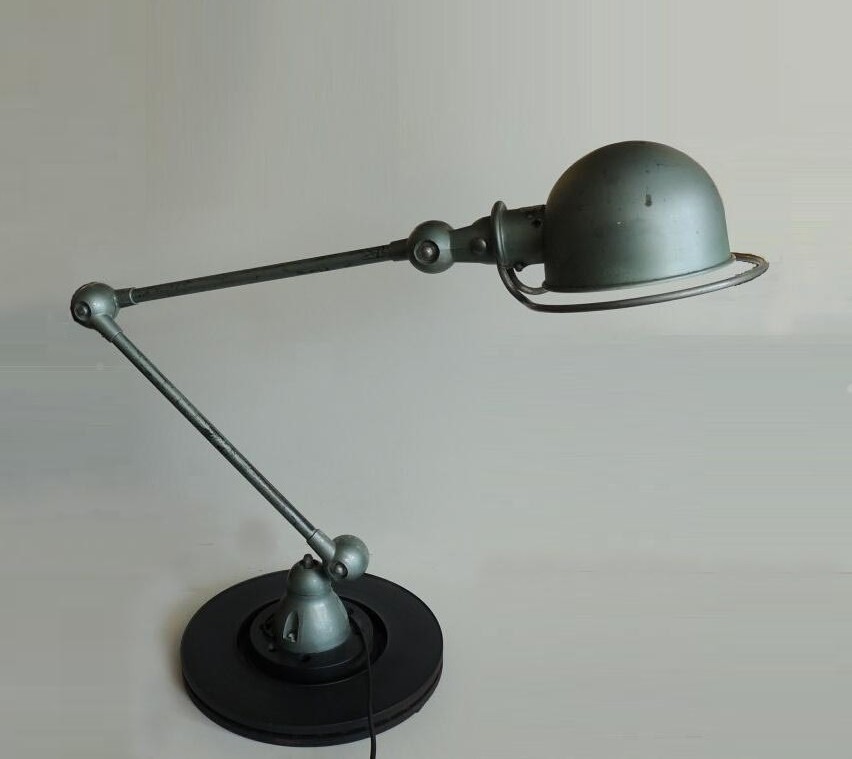 Lampada vintage da tavolo / scrittoio / lavoro JELDE' anni 50.