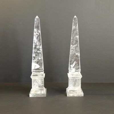 Obelischi cristallo di rocca