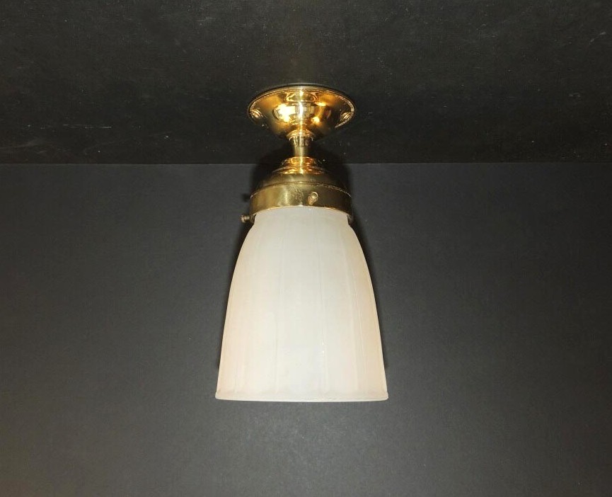 Plafoniera Bicchiere a Coste