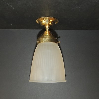 Plafoniera Bicchiere Prismato