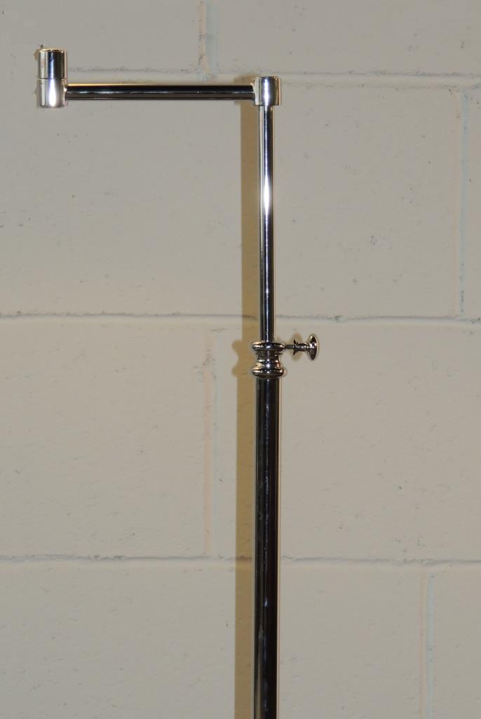 Lampada da terra doppiosnodo Nichel