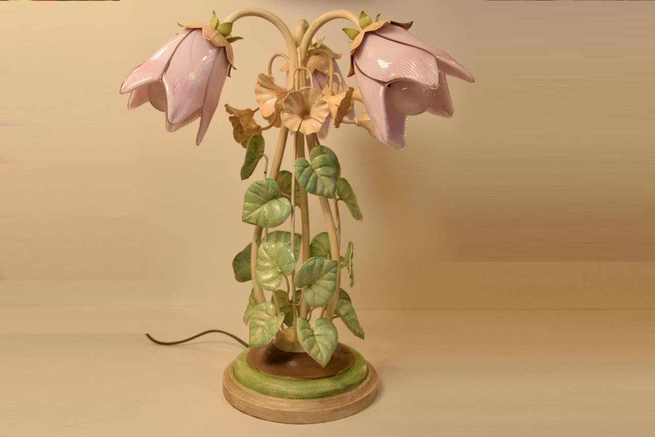 Lampada da tavolo tre luci primavera