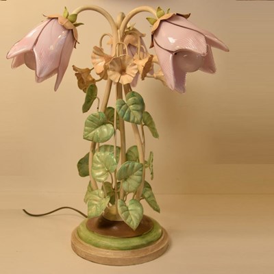 Lampada da tavolo tre luci primavera