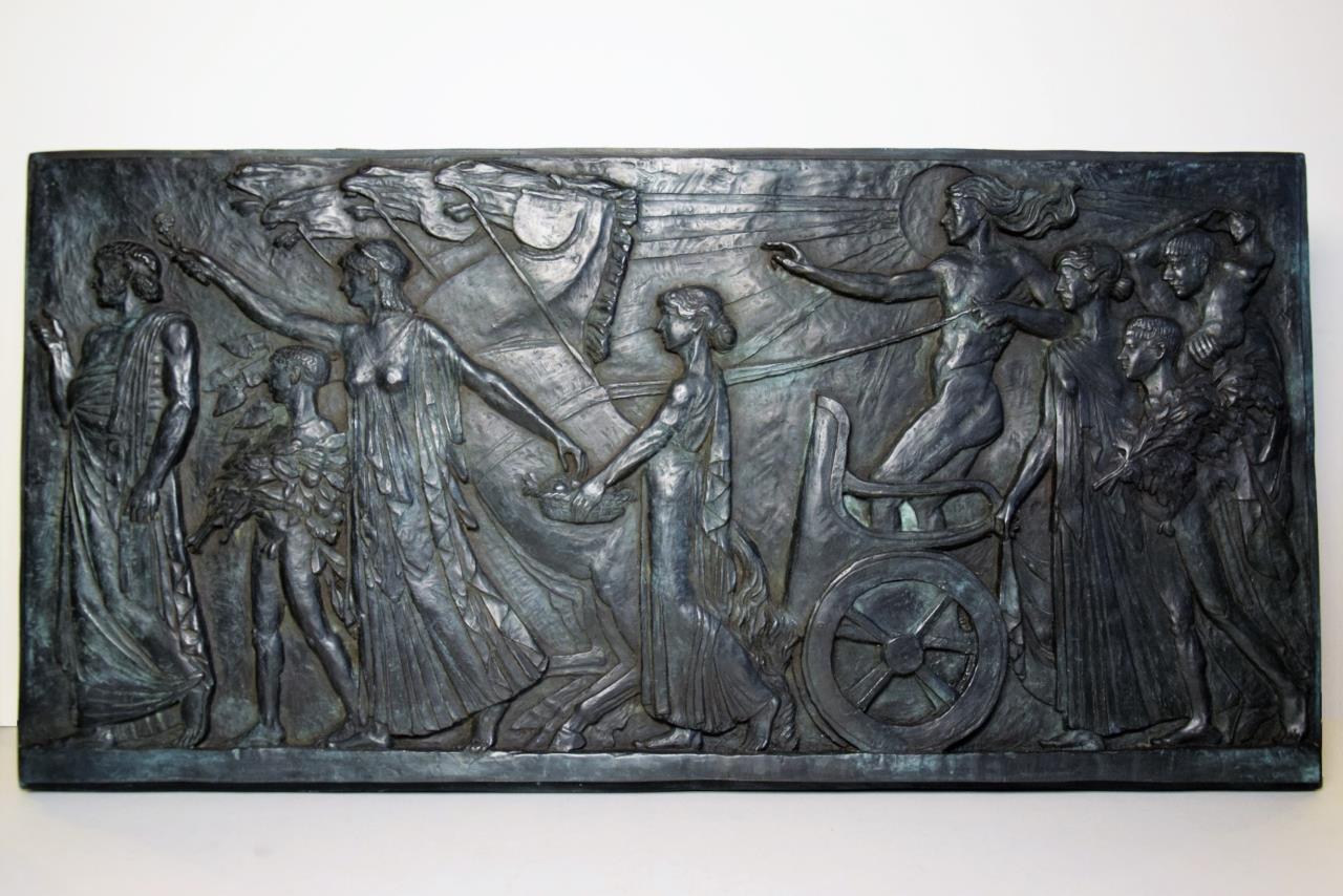Bassorilievo in bronzo
