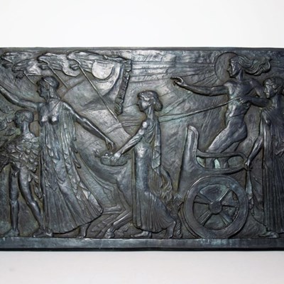 Bassorilievo in bronzo