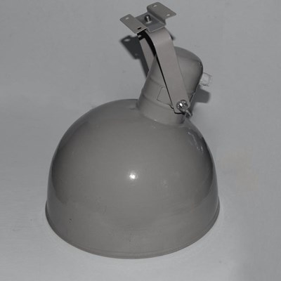 Riflettore industriale vintage smaltato