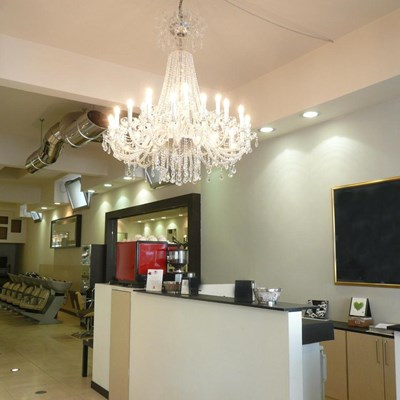 Lampadario in cristallo