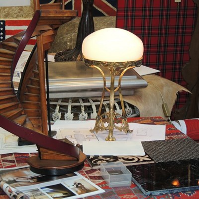 Lampada stile Josef Hoffmann