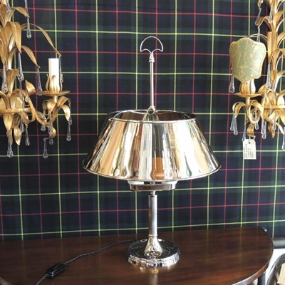 Lampada Bouillotte nichel 