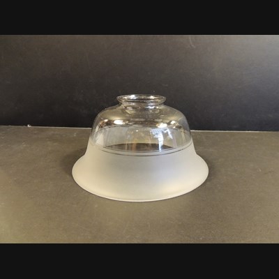 Vetro a coppa per lampada a gas anni 20 art: VE 17