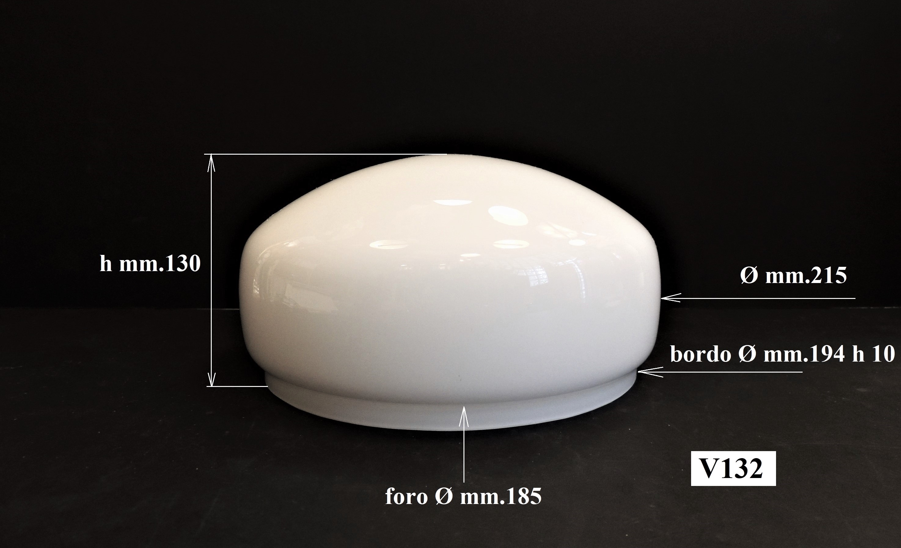 Vetro Di Ricambio Per Lampada O Sospensione (verde, Blu, Bianco