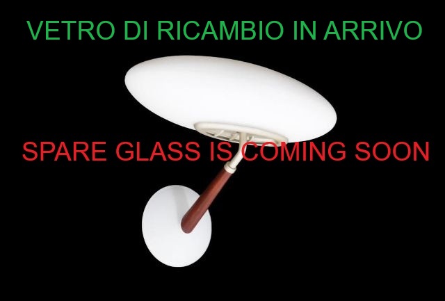 Vetro di ricambio per lampada da parete Arteluce Flos Pao W